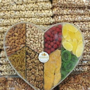 Heart Shape Dry Fruit Gift Pack
